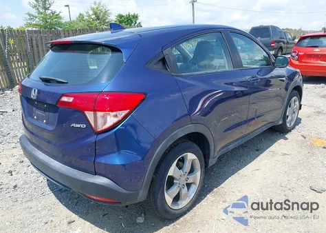 2017 Honda Hr-V Lx из США, поврежденный, VIN 3CZRU6H39HG708892